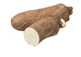Fresh yam tubers