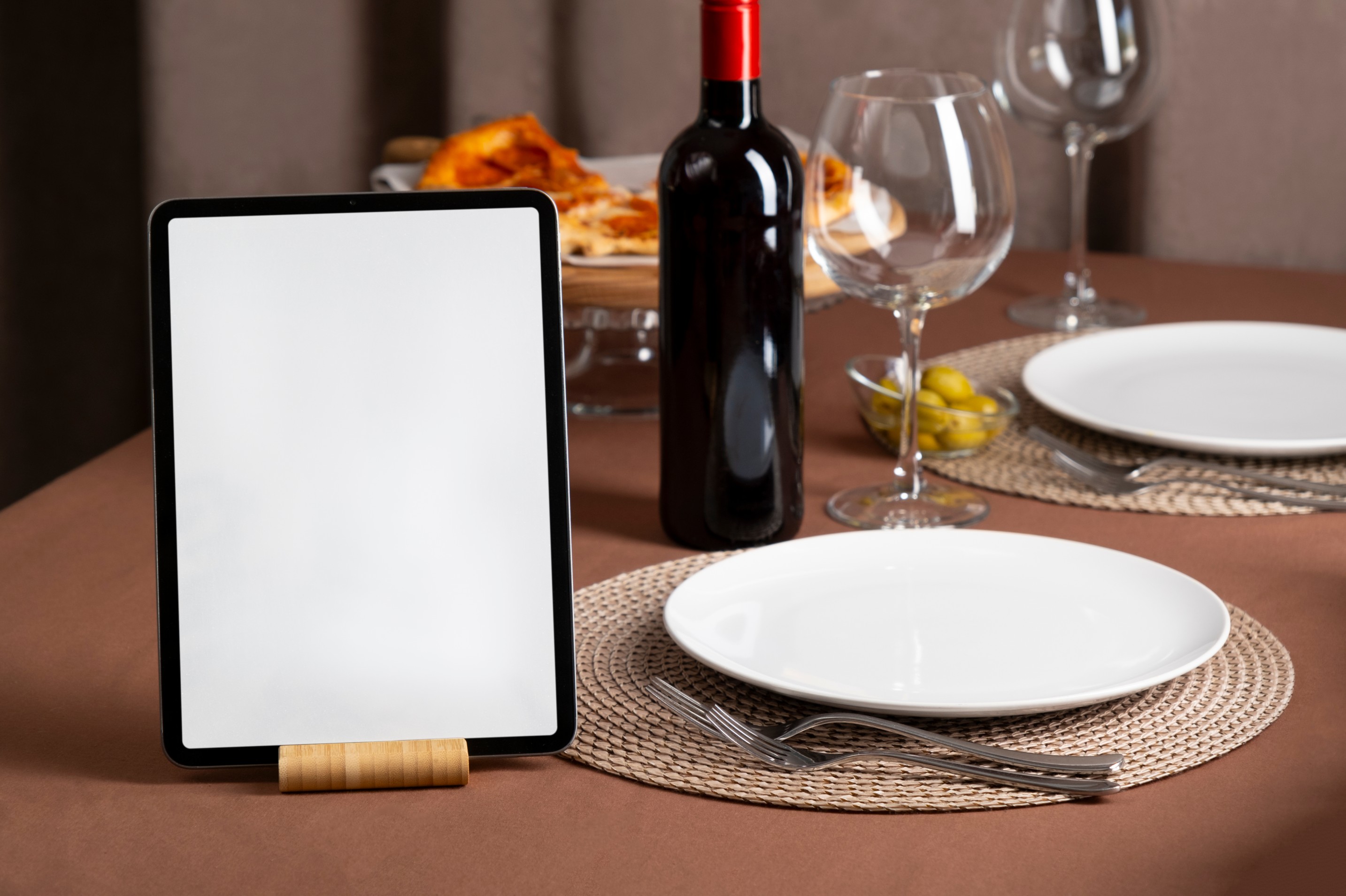 Restaurant interior background