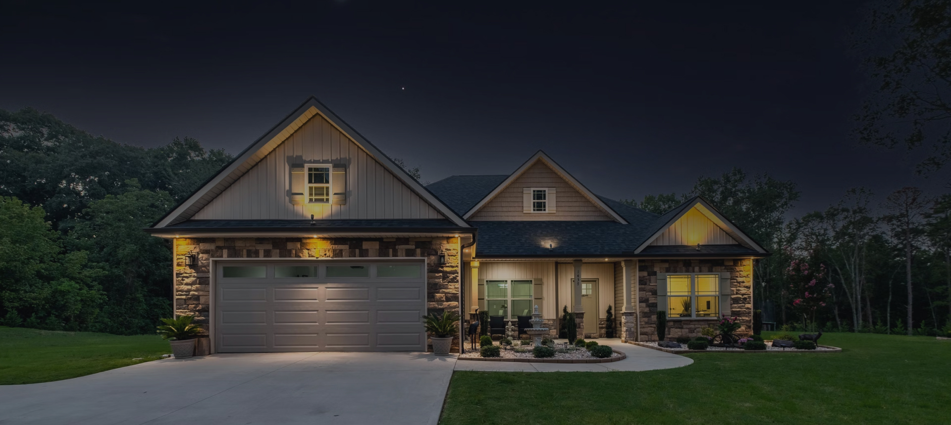 Modern luxury home exterior